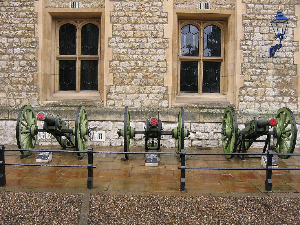 Cannons Outside of the Waterloo Barracks Cannons Outside of the Waterloo Barracks