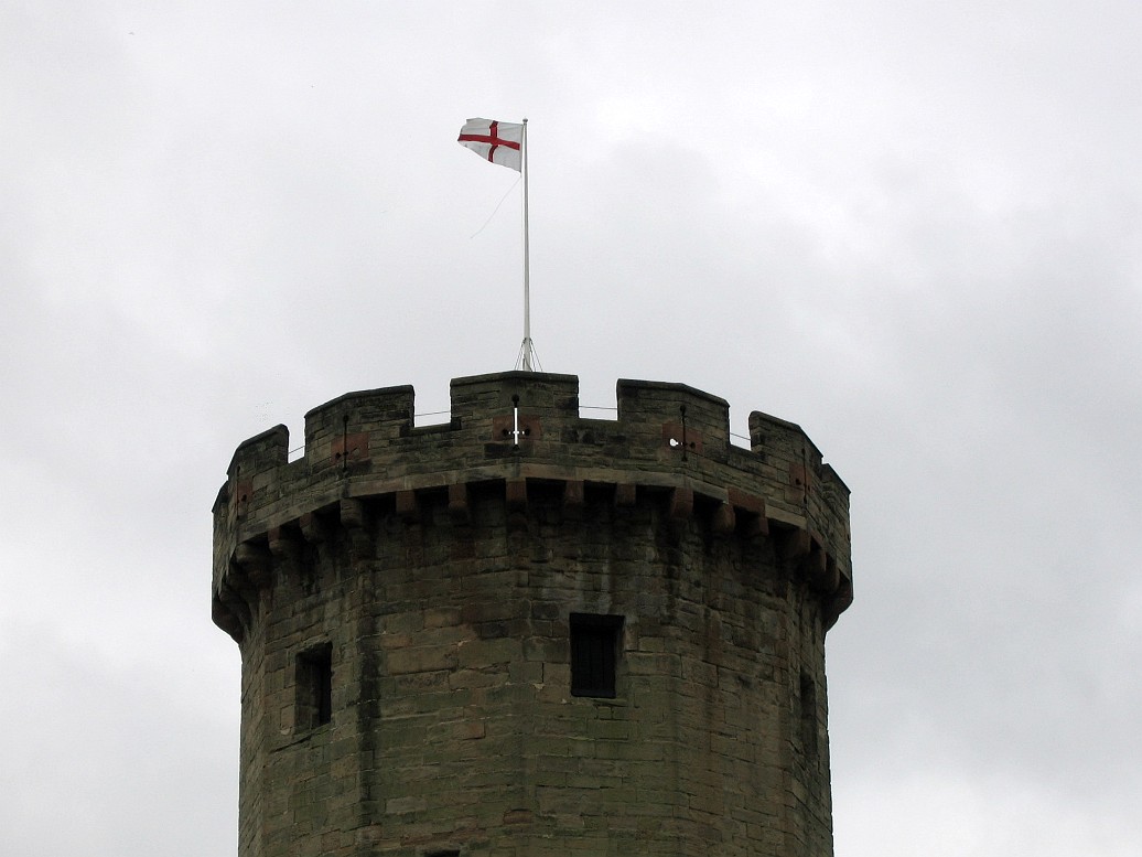 Flag of England Above Guys Tower Flag of England Above Guys Tower