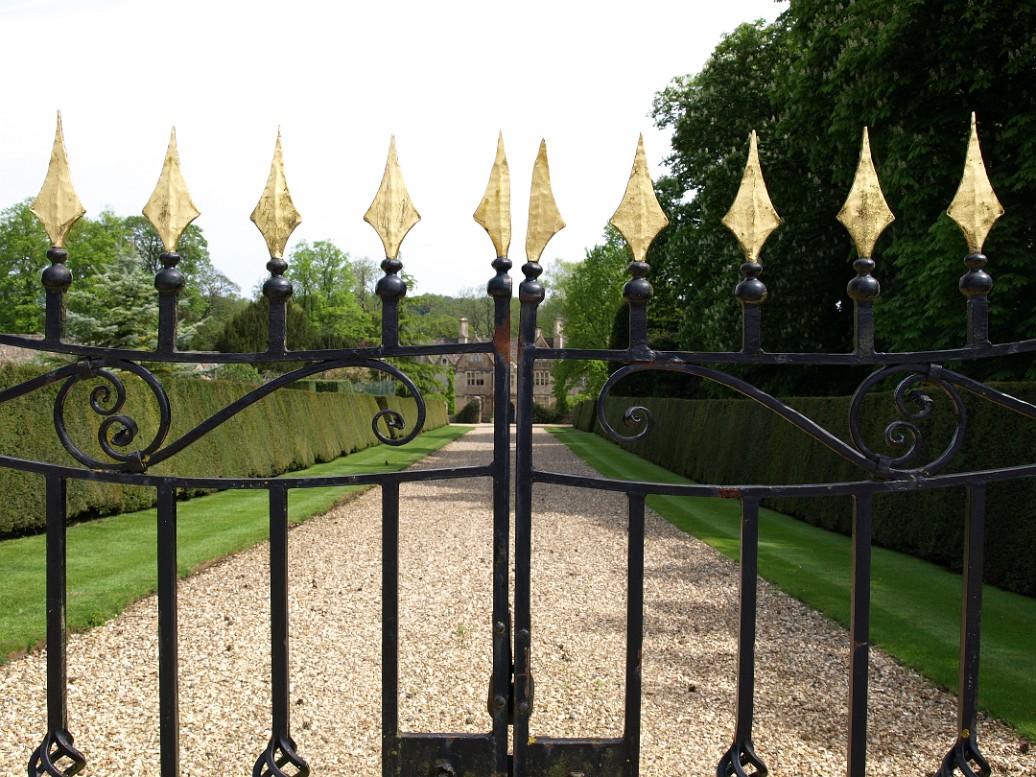 Gilded Gates Outside the Manor Gilded Gates Outside the Manor