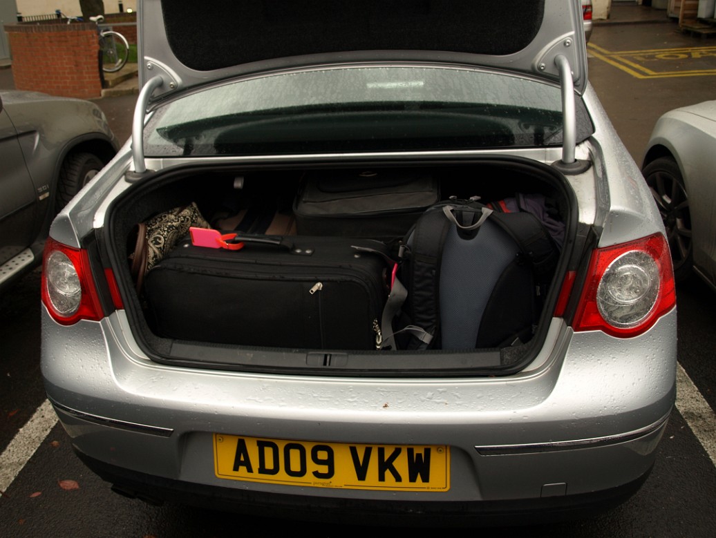 The Amazingly Spacious Trunk of the VW Passat The Amazingly Spacious Trunk of the VW Passat