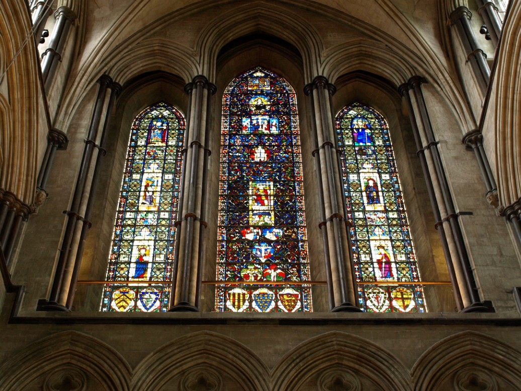 Stained Glass Windows on the West Front