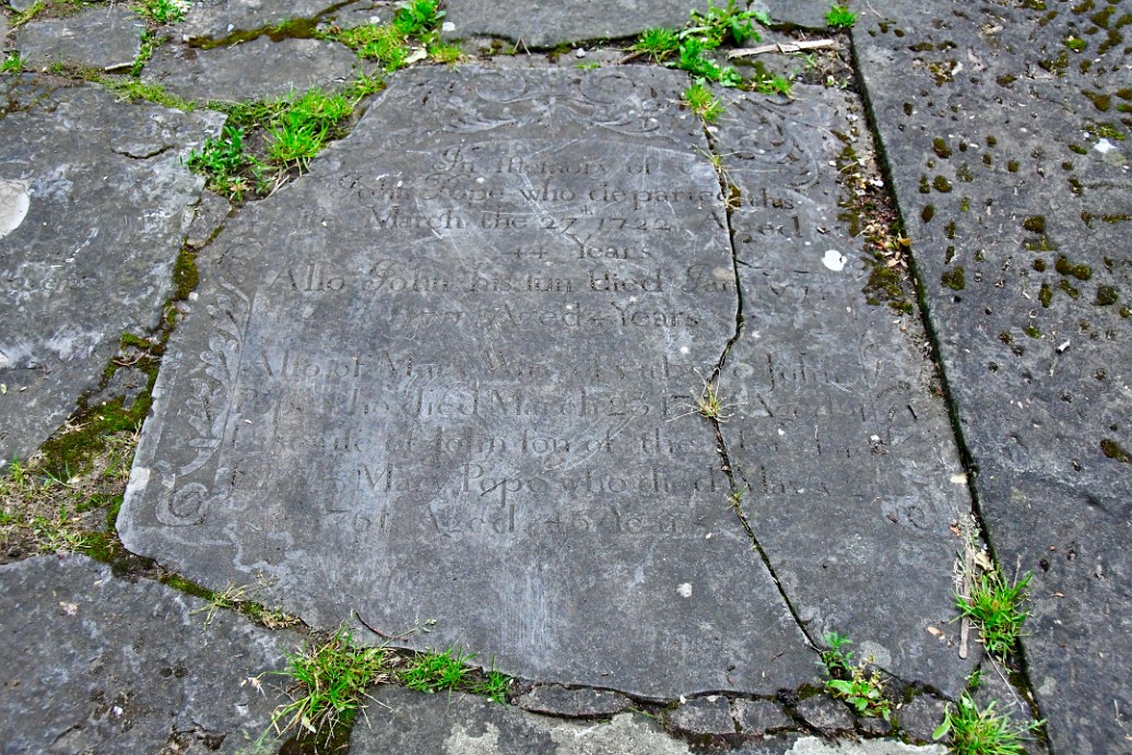 Memorial Stone as Pavement