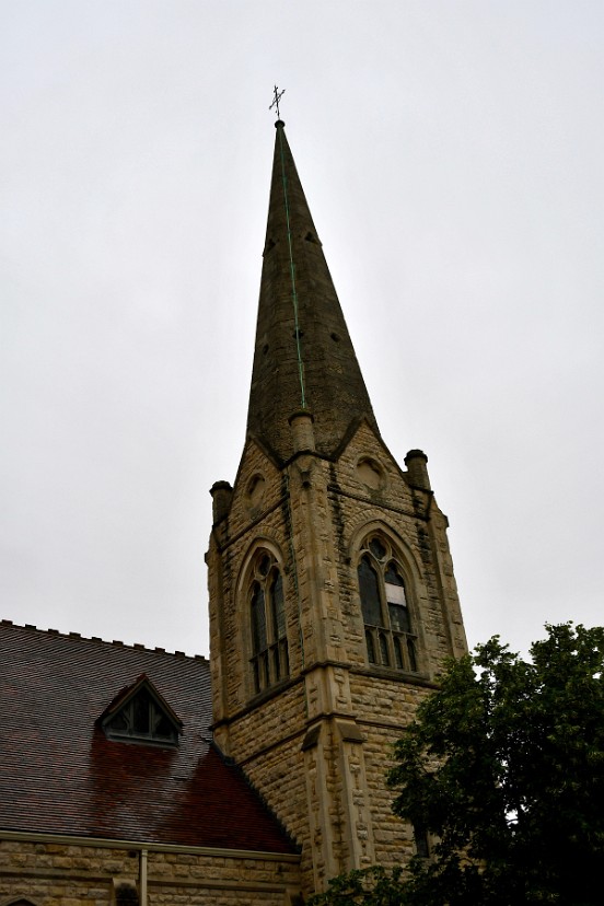 Red Roof and Steeple