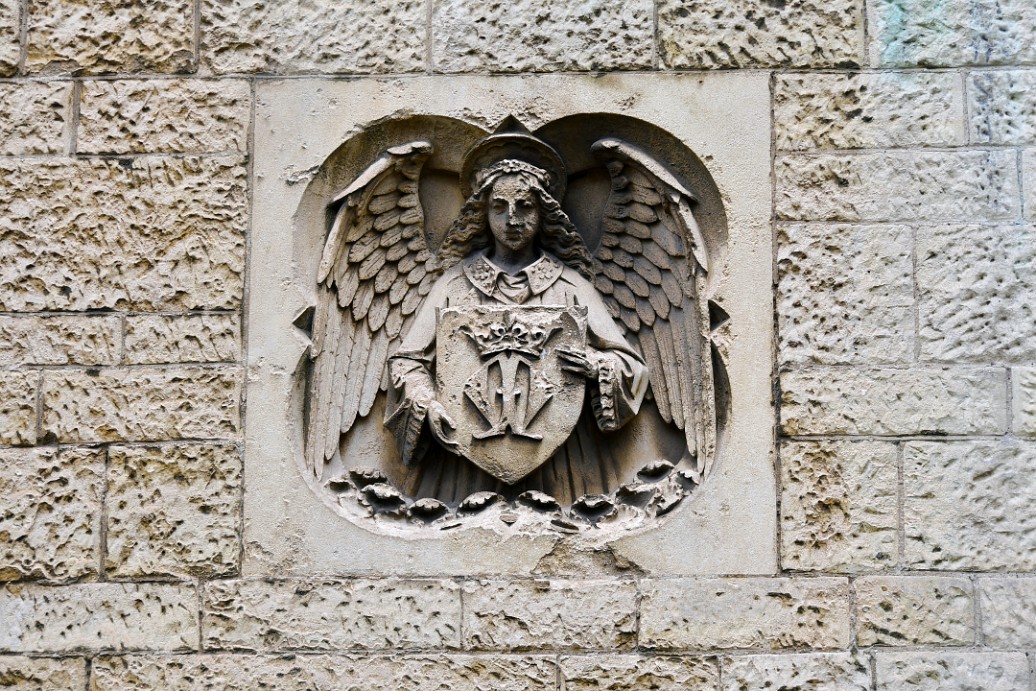 Angel and Additional Coat of Arms