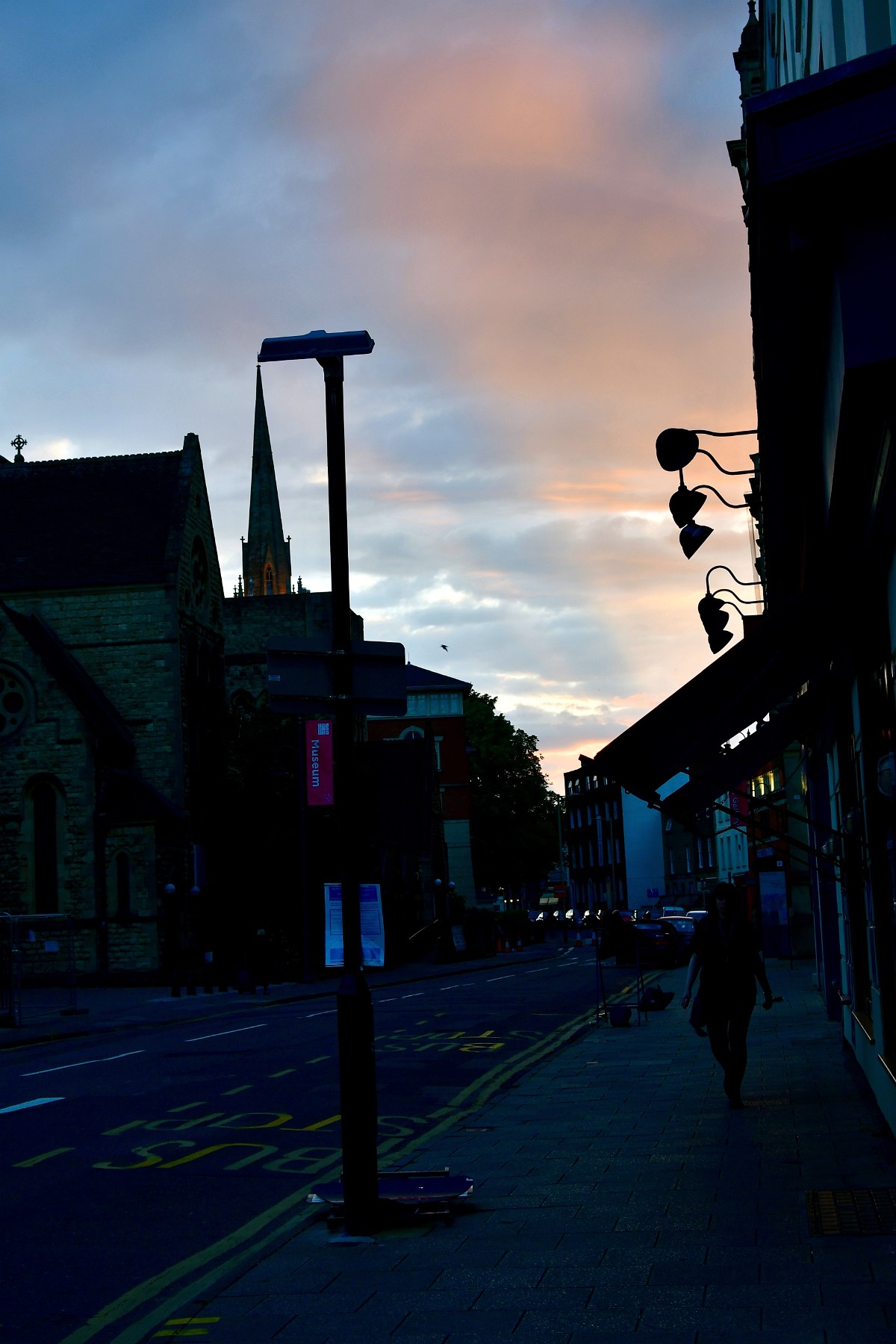Sunset Skies in Cheltenham 